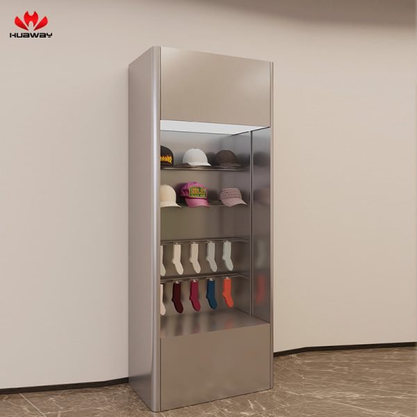 15 Custom Wall Display Rack – Handbag, Hat & Socks Showcase