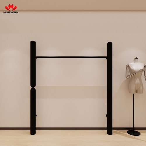 20 Garment Hanging Clothes Rack & Handbag Display Cabinet