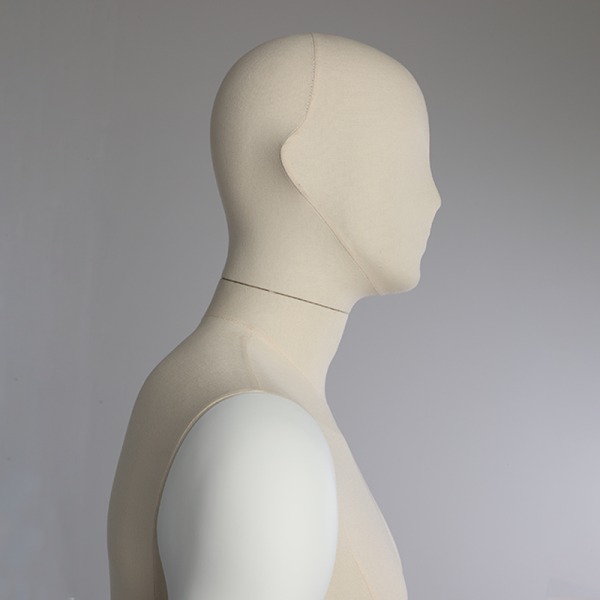 Male Full Body Fabric-Covered Mannequin