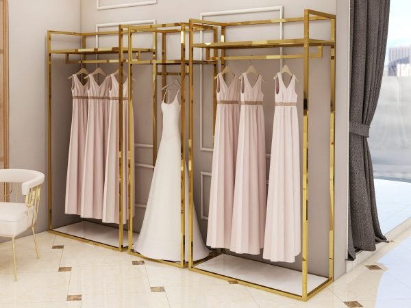 Custom Metal Clothing Display Rack