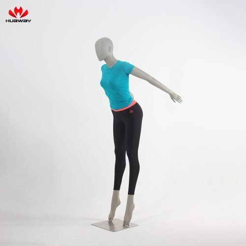 27 Female Yoga Fiberglass Full Body Mannequin