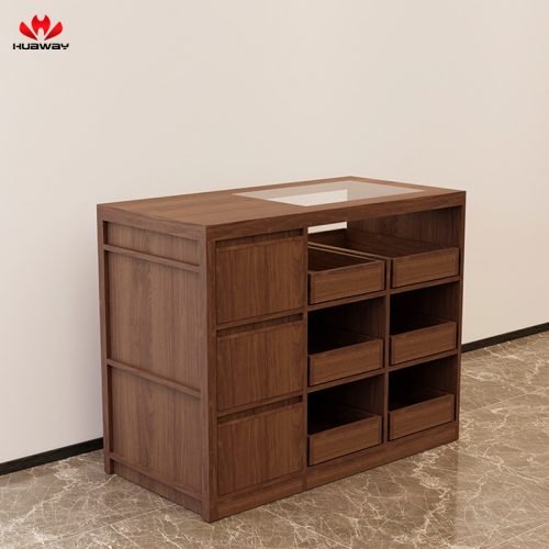 Modern Wooden Display Cabinet