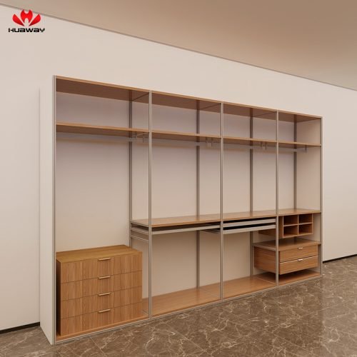 Heavy Duty Double-Shelf Clothing Rack