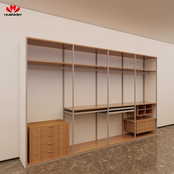Heavy Duty Double-Shelf Clothing Rack
