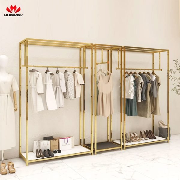 Custom Metal Clothing Display Rack