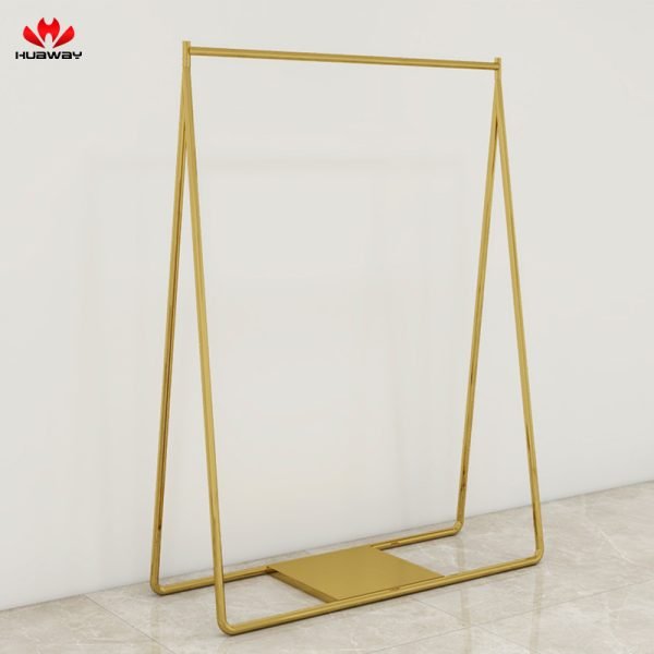 49 Luxury Gold Clothing Display Rack