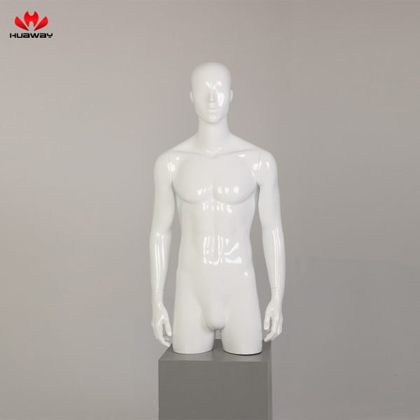 Half Upper Headless Female Male Torso Mannequin