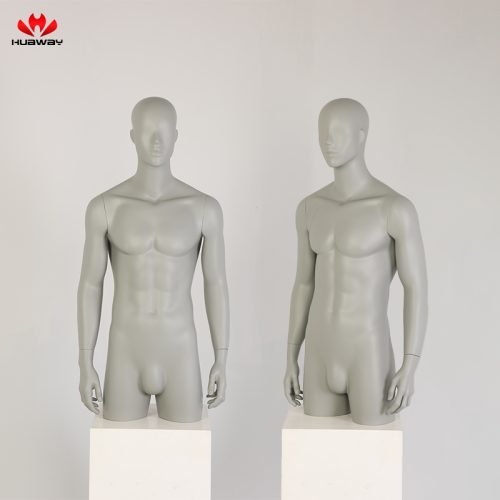 Sports Half Body Mannequins for Men