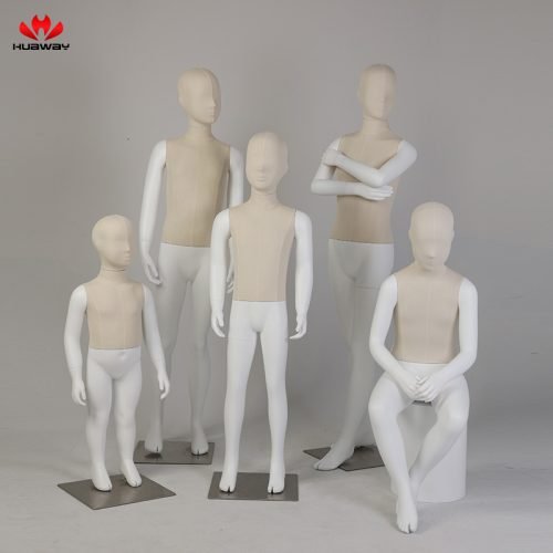 70 Store Display Fabric Kids Mannequin Young Boy Model