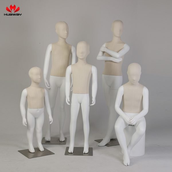 70 Store Display Fabric Kids Mannequin Young Boy Model