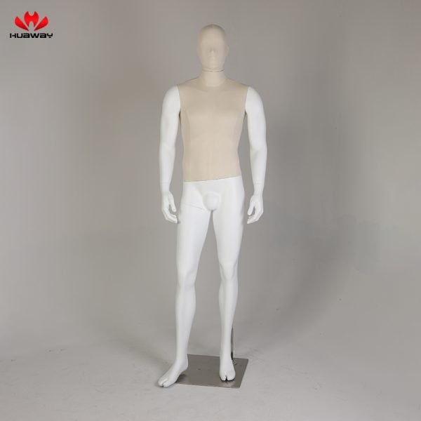 Standing Male Fabric Covered Mannequin