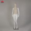 Factory Price Matte White Fabric Female Mannequin