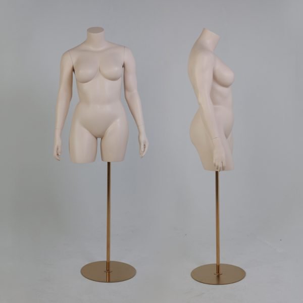 MILLER-SA3 GN3894浅肤色(6)-复制(1) Plus Size Female Torso Mannequin