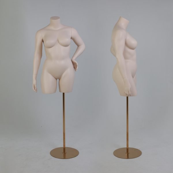 MILLER-SA3C GN3894浅肤色(6) Plus Size Female Torso Mannequin