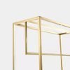 Custom Gold Clothing Display Rack