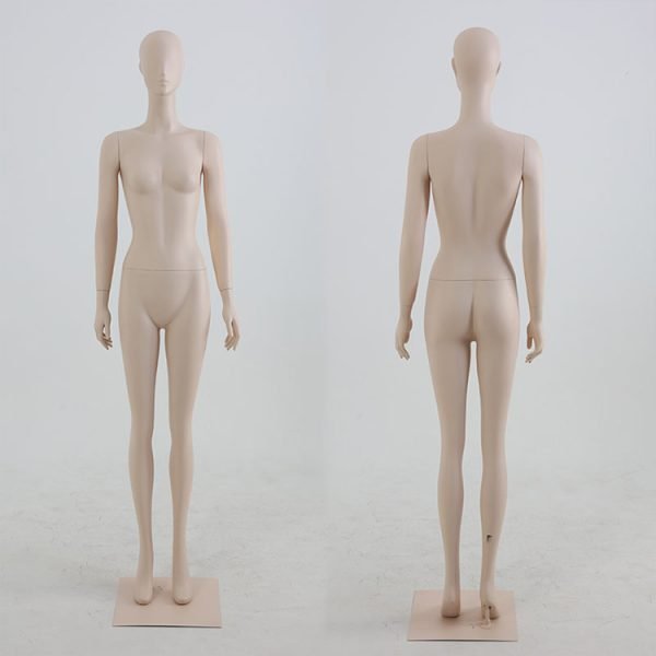 Q123-A 浅肤色(8)-复制(1) Standing Female Full Body Mannequin