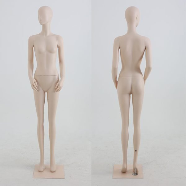 Q123-B 浅肤色 (1) Standing Female Full Body Mannequin