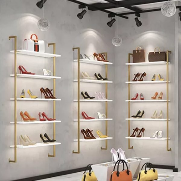 Custom Wall-Mounted Metal Display Rack