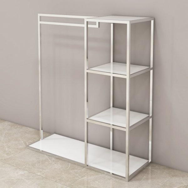 Luxury Gold Clothing Display Rack