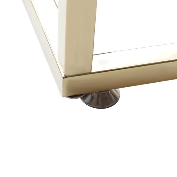 Custom Gold Stainless Steel Clothing Rack