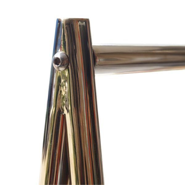 Luxury Gold Clothing Display Rack