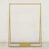 Luxury Gold Clothing Display Rack