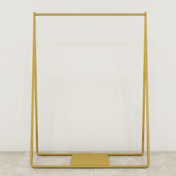 Luxury Gold Clothing Display Rack