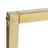 Custom Gold Stainless Steel Clothing Display Rack