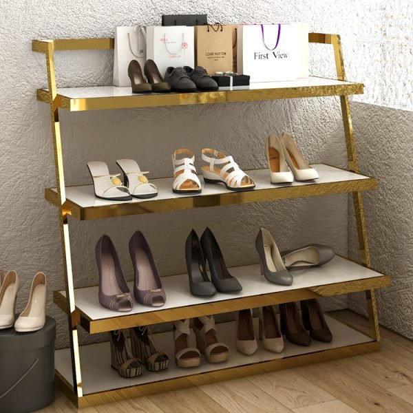 Custom 3-Tier Metal Display Rack
