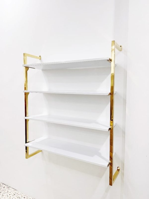 Custom Wall-Mounted Metal Display Rack