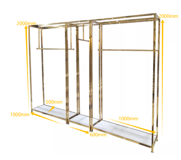Custom Metal Clothing Display Rack
