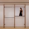 Store Design Display Rack – Garment Hanging Rack & Handbag Display Stand