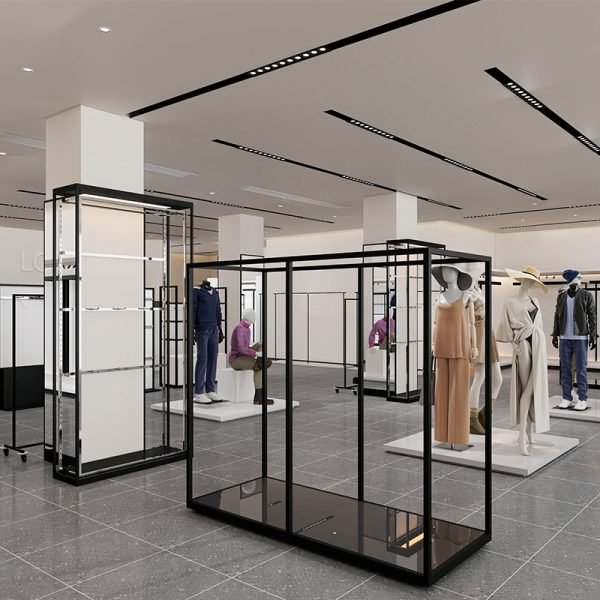 Clothing & Cosmetics Metal Display Rack