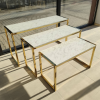 Luxury Golden Metal Tabletop Display Stand