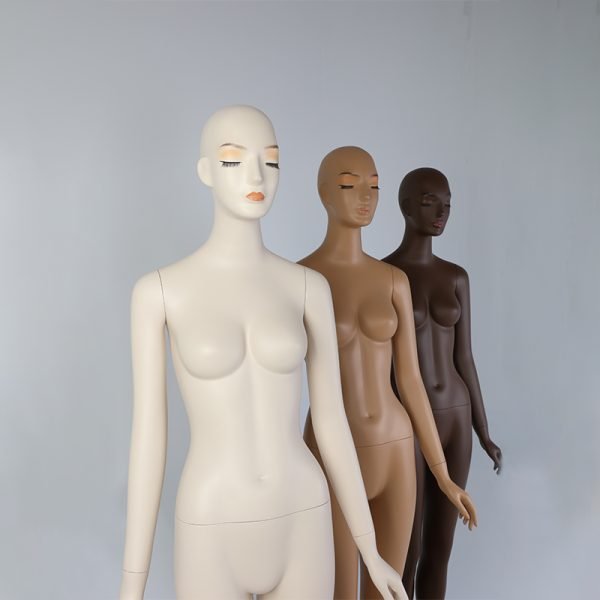 Female Display Mannequin – Full Body Posture Dummy for Fashion Store Window Display