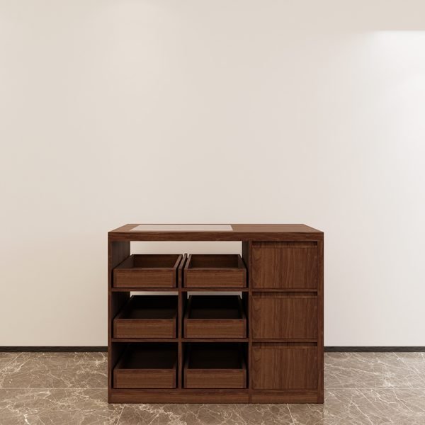 Modern Wooden Display Cabinet