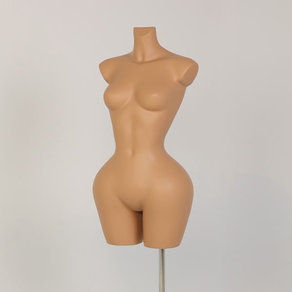 Curvy Female Half Body Mannequin