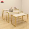 Luxury Golden Metal Tabletop Display Stand