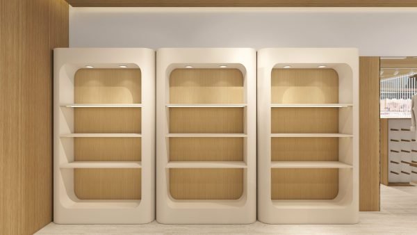 Customization Clothes & Handbag Display cabinet