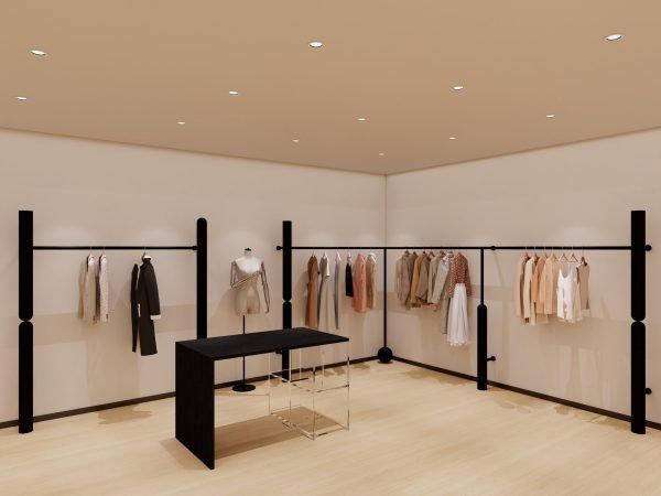 未命名方案-未命名-20250619-101610 Boutique Clothing Store Metal Display Rack