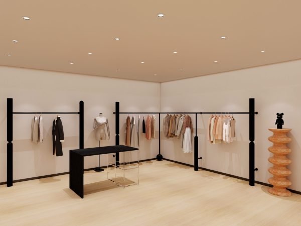 未命名方案-未命名-20250619-102023 Boutique Clothing Store Metal Display Rack