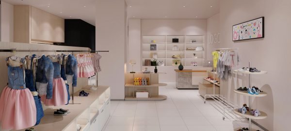 Heavy Duty Double-Shelf Clothing Rack