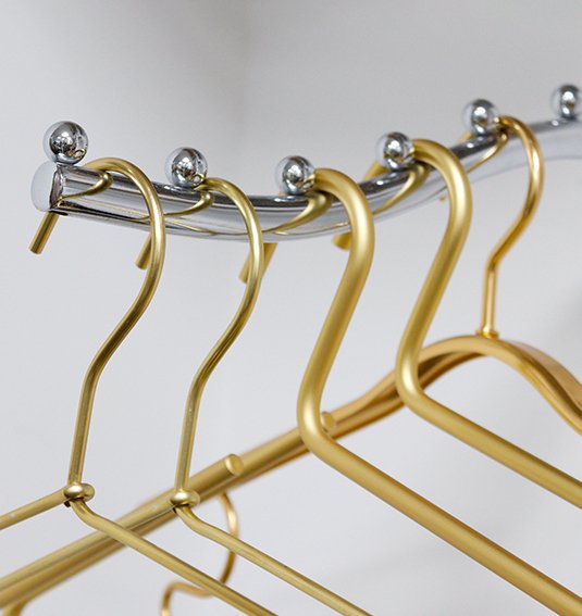 Elegant Metal Clothes Hangers