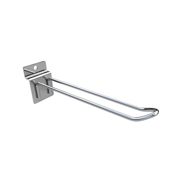 AYU05025 Slatwall Display Double Hook for Supermarket Shelf Hook