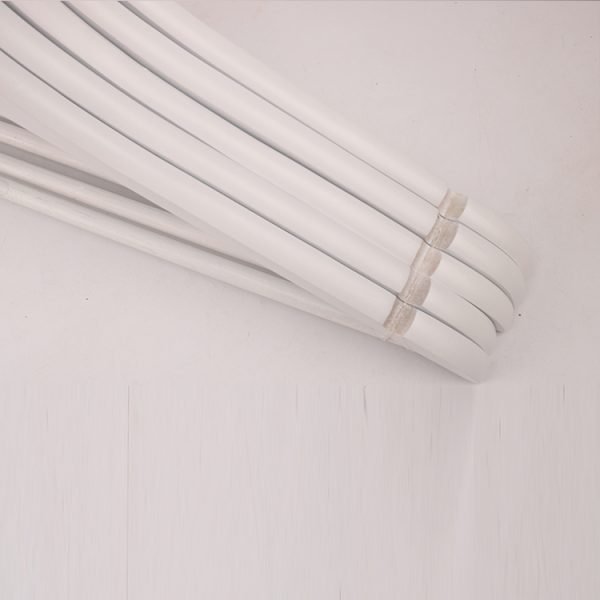 Custom White Wooden Hanger