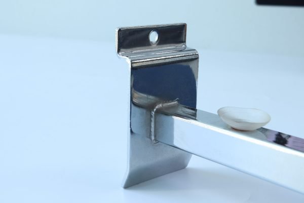 Chrome Plated Metal Shelf Bracket