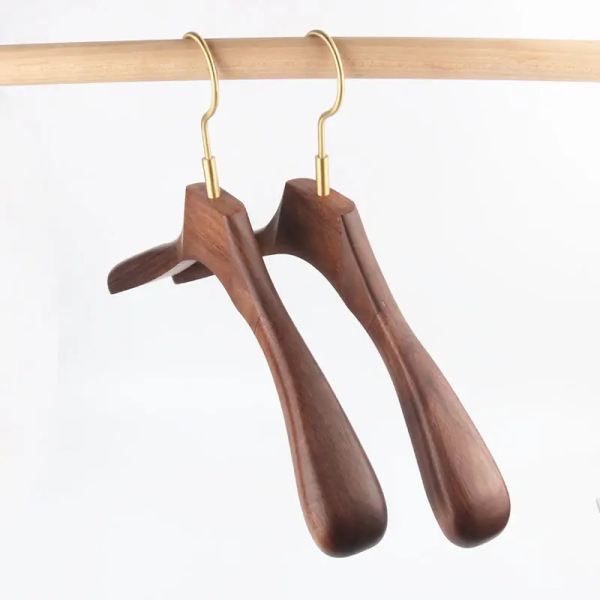 Retro Antique Wooden Coat & Suit Hanger