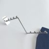Chrome Z-Shaped Slatwall Display Hook