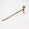 万用板3焊点挂钩 金色 Gold Metal Slatwall Display Hook