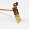 万用板3焊点挂钩 金色3 Gold Metal Slatwall Display Hook